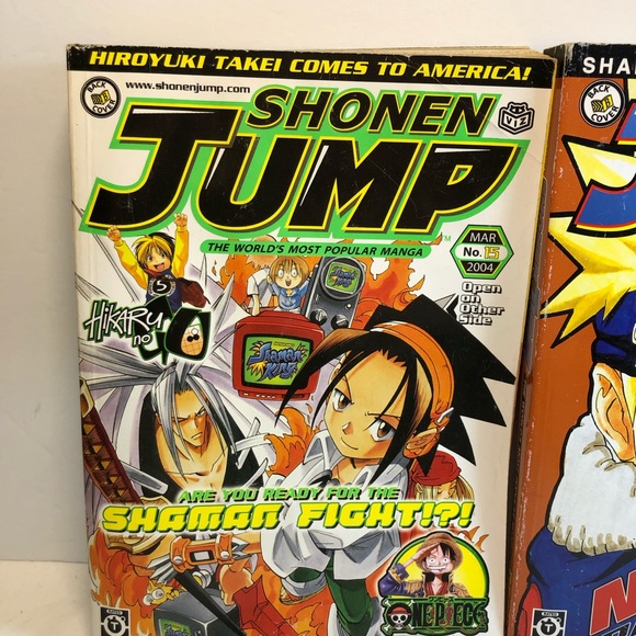 Shonen Jump Manga Magazine Feb & March 2004, issue 14 & 15 Hiroyuki Yugioh - Picture 6 of 8